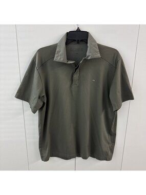Goruck Polo Shirt Men Size Medium USA Stretch Green